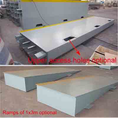 Steel structure weighbridge