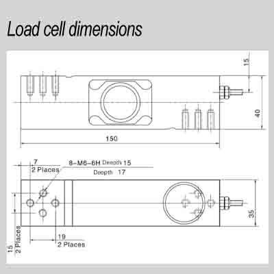 load cell sizes