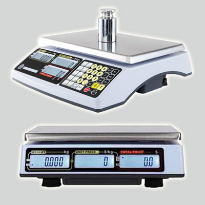 Price computing scale with PLU