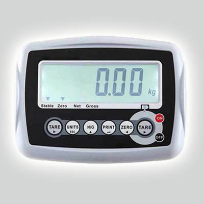LCD display weighing indicator