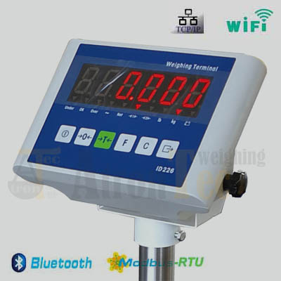 Red LED weight indicator