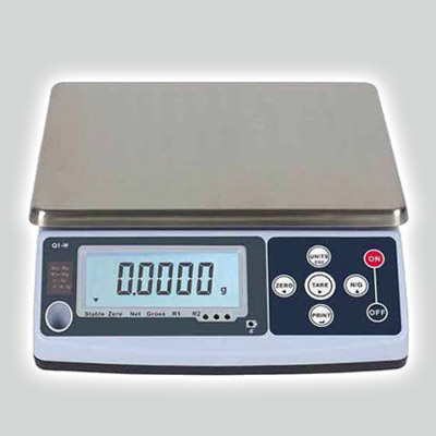 High precision multiple function weighing scale