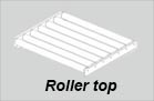 roller top for floor scales