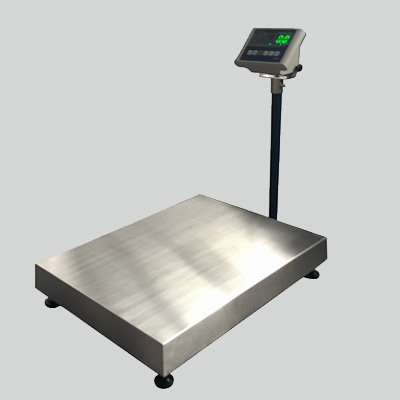 bench scale with steel structure design