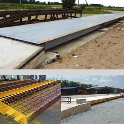 steel plate truck scale