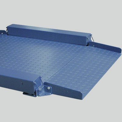 ultra low profile floor scale platform